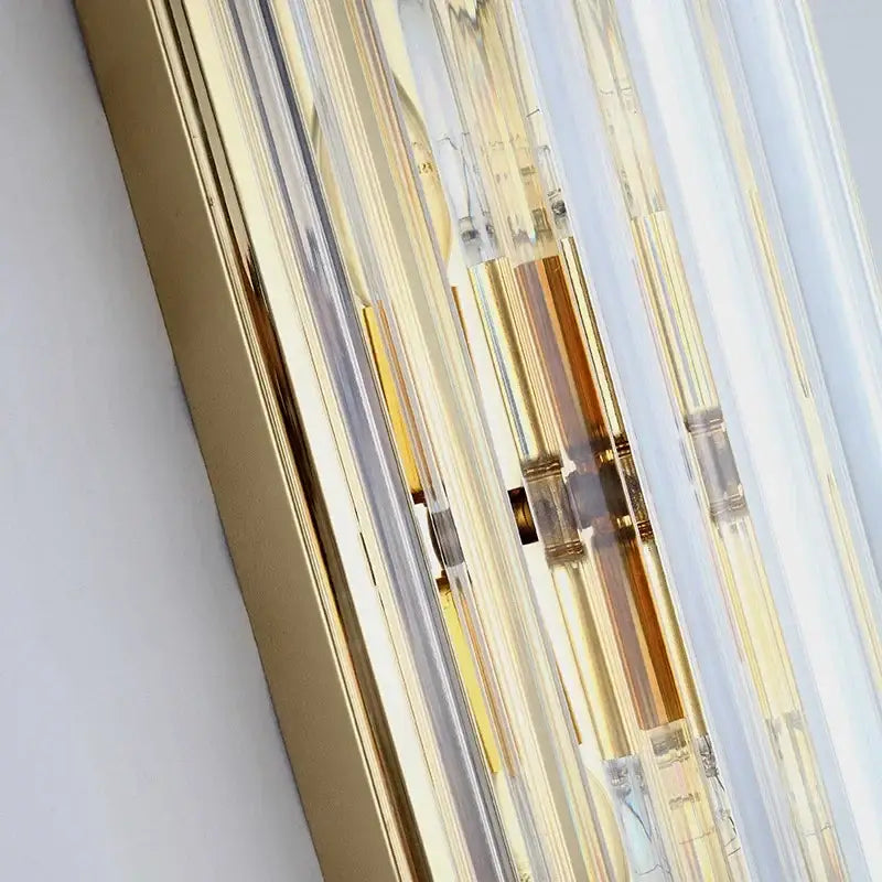 Gold Crystal Modern Sconce