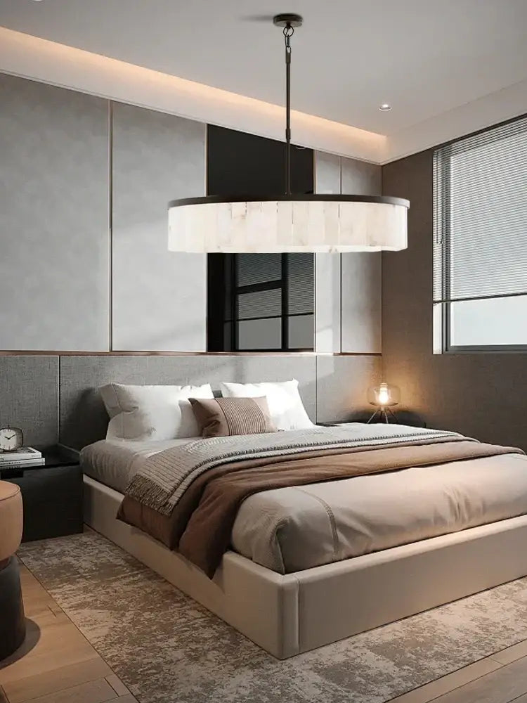 Gold Marble Pendant Light