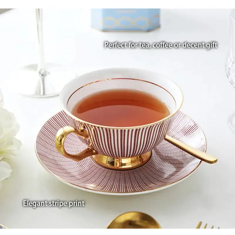 Gold Porcelain Tea Set
