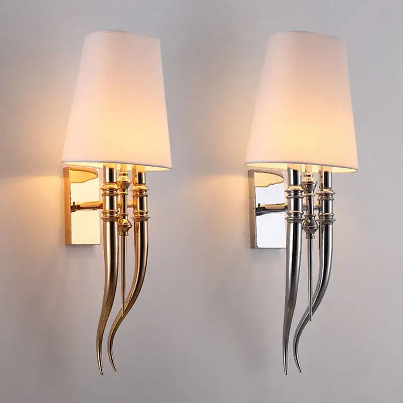 Gold Iron Wall Sconce