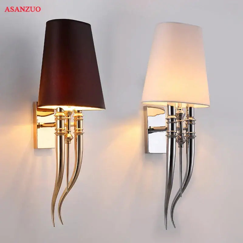Gold Iron Wall Sconce
