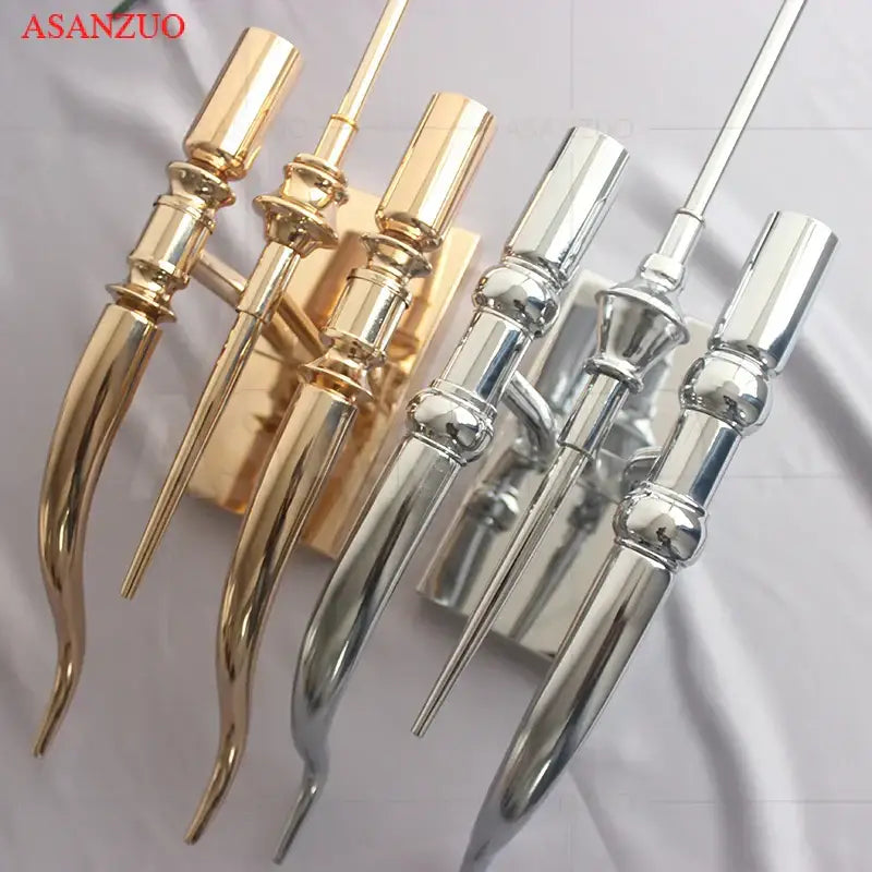 Gold Iron Wall Sconce