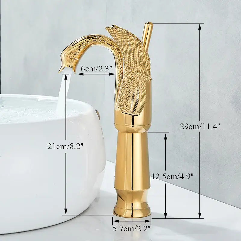 Golden Swan Faucet