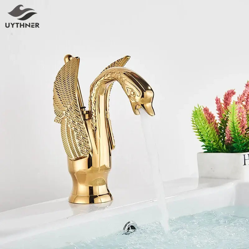 Golden Swan Faucet