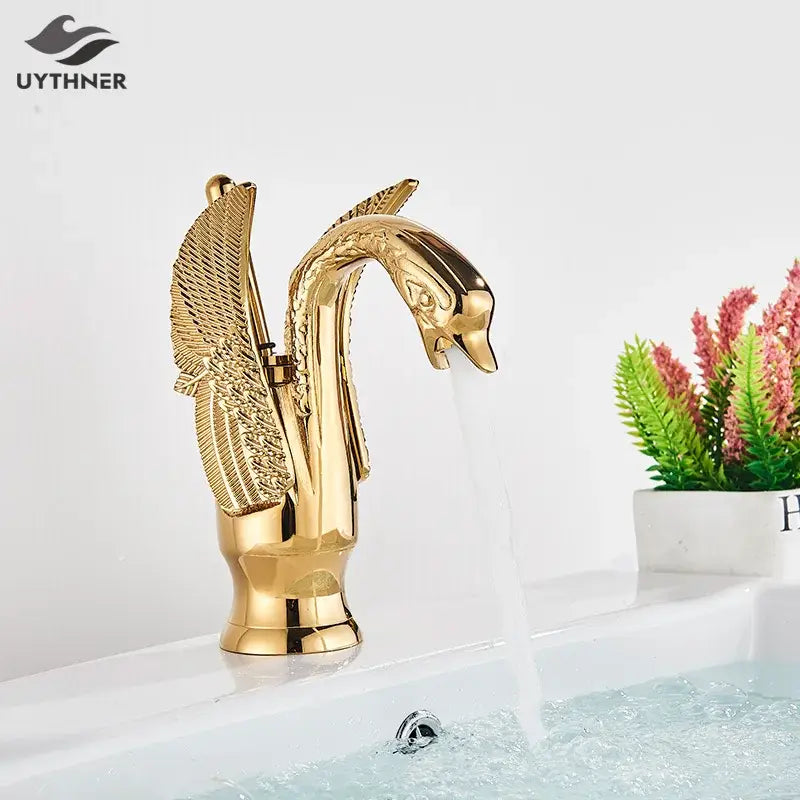 Golden Swan Faucet