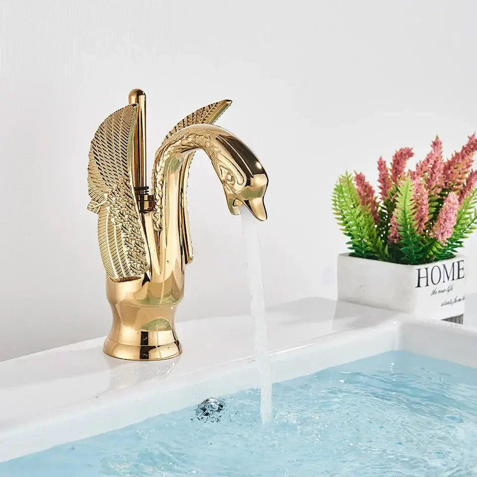 Golden Swan Faucet
