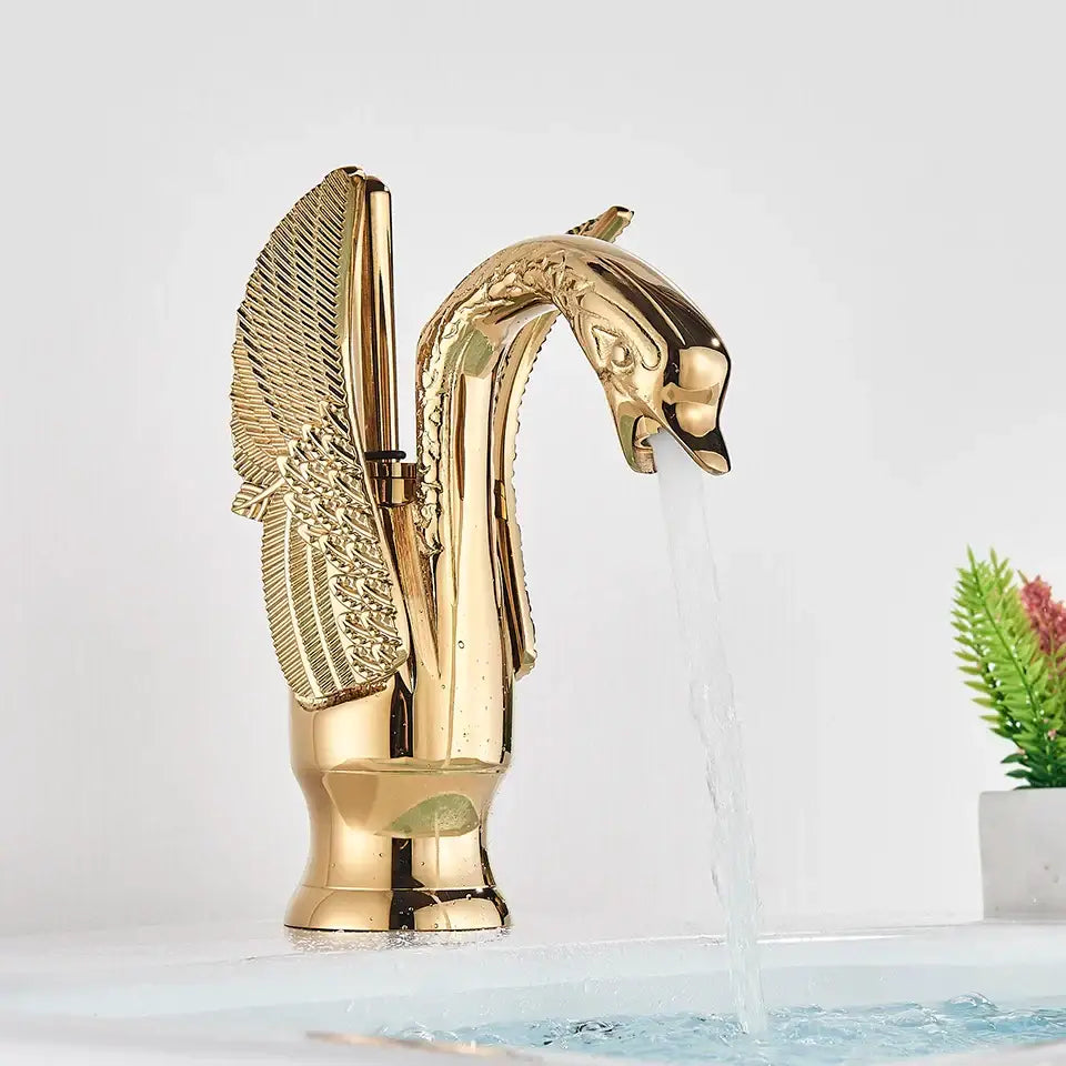 Golden Swan Faucet