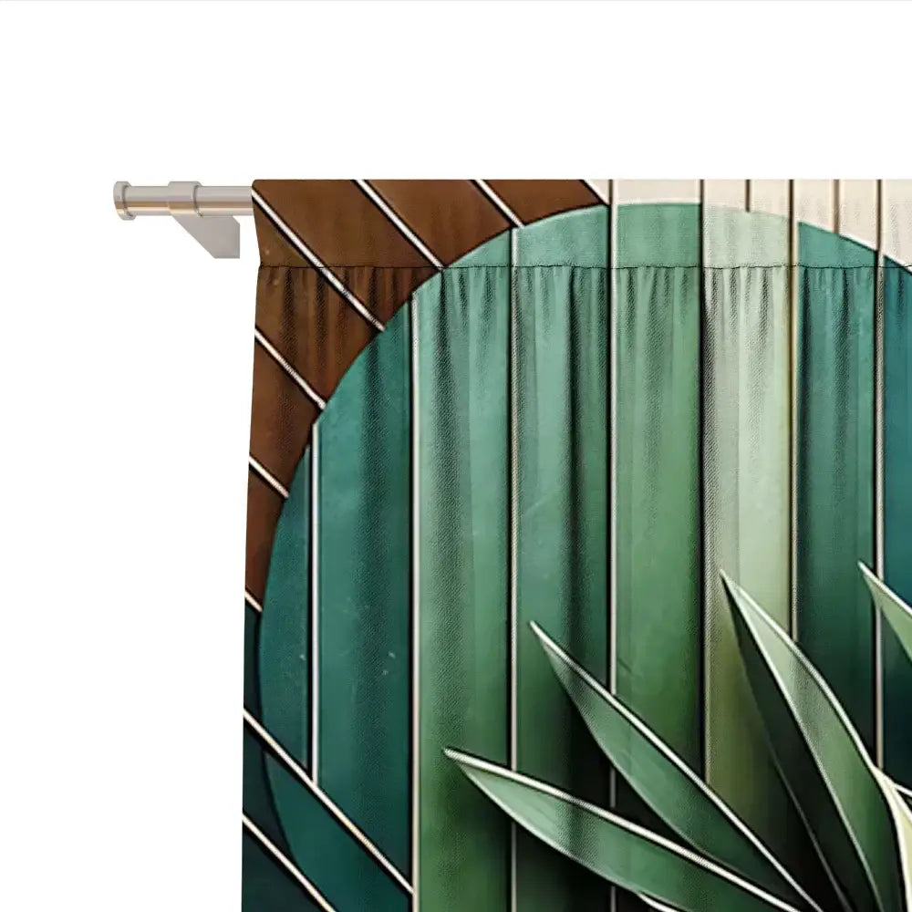 Green Leaf Curtains
