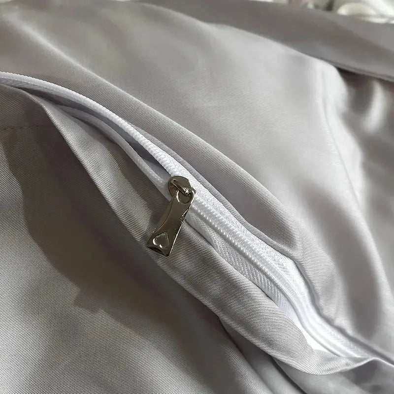 Ivory Eucalyptus Floral Bedding