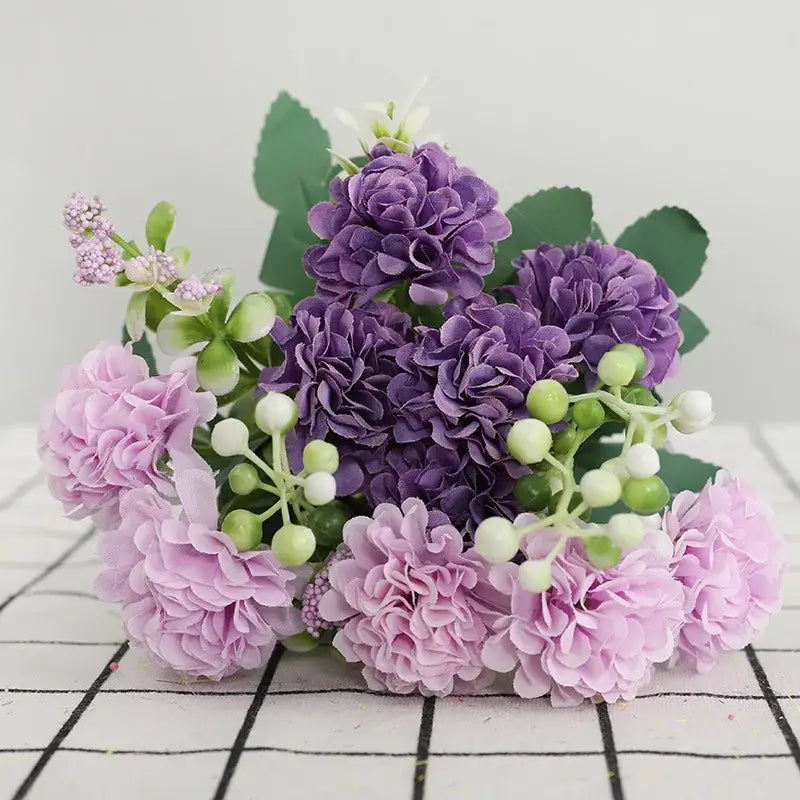 Silk Pink Daisy Bouquet