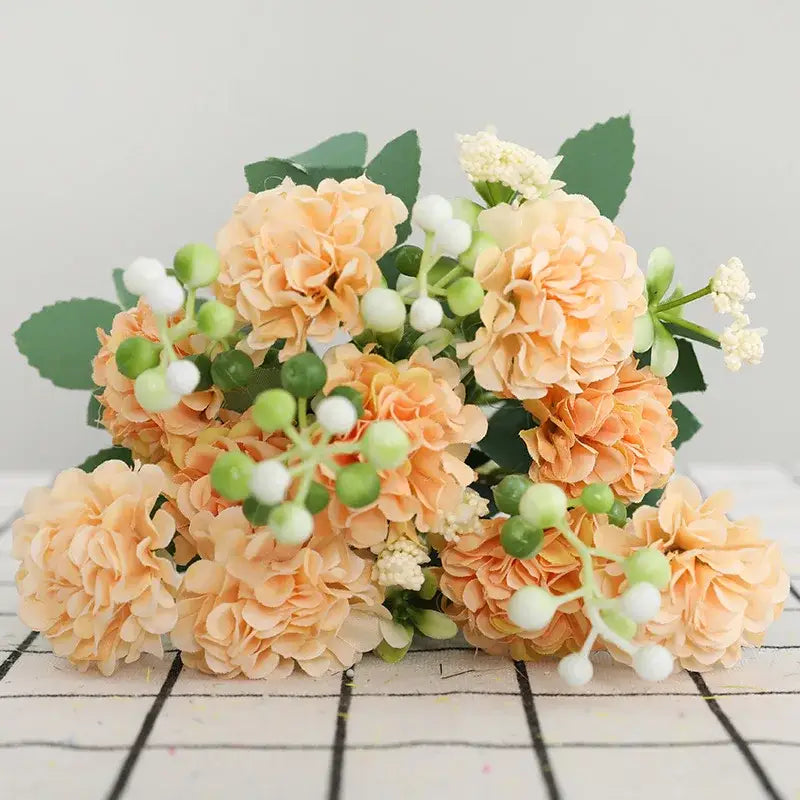 Silk Pink Daisy Bouquet