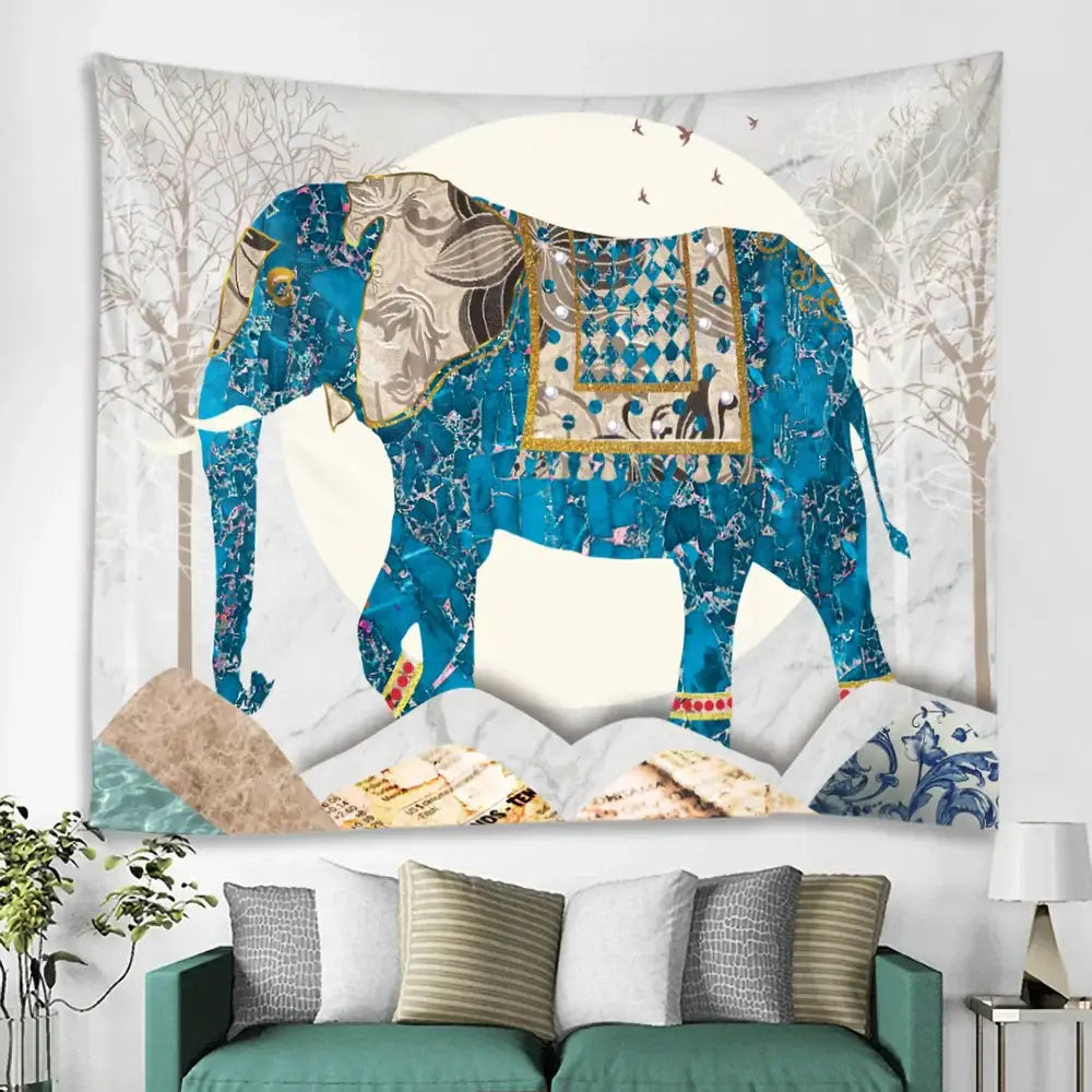 Elephant Tarot Tapestry