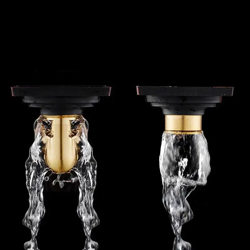 Black Brass Floor Drain