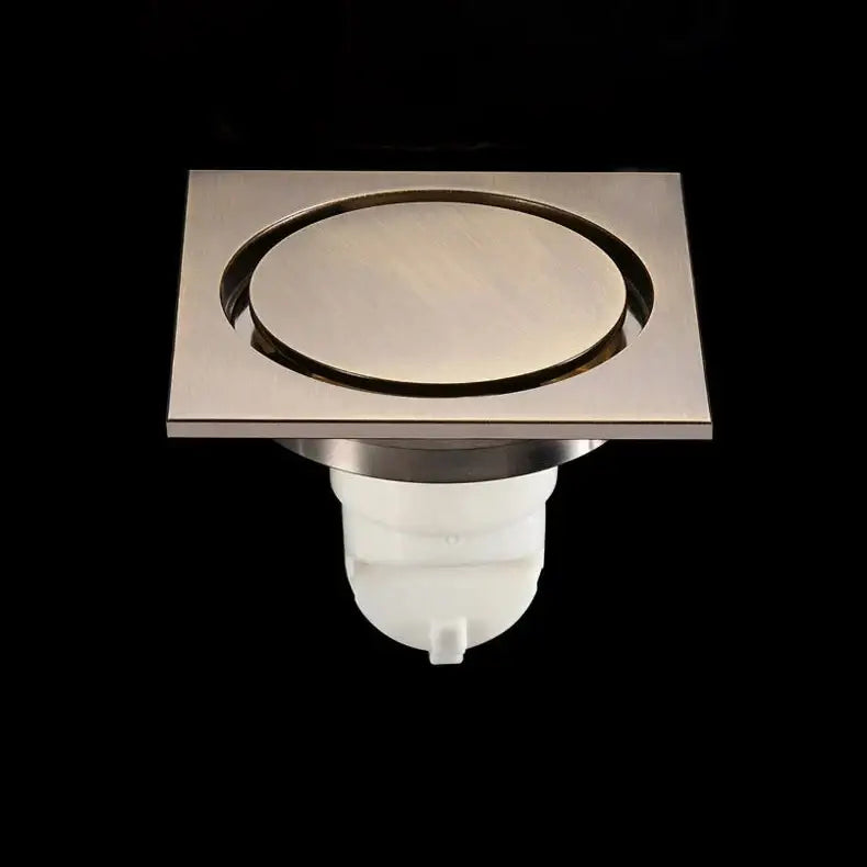 Black Brass Floor Drain