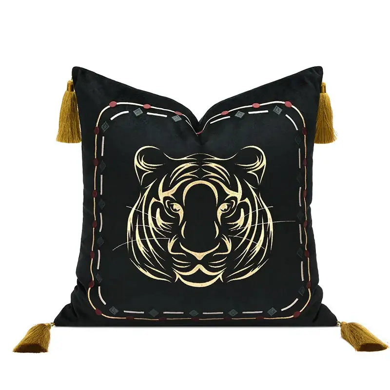 Champagne Floral Cushion Cover