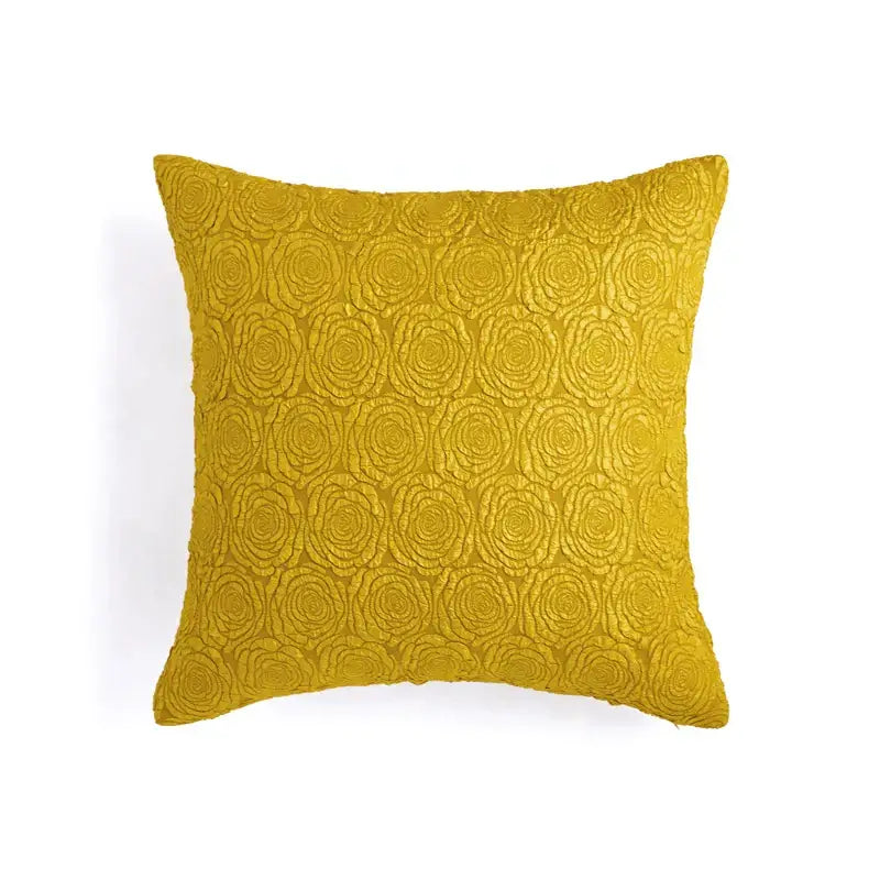 Citron Floral Pillow Case