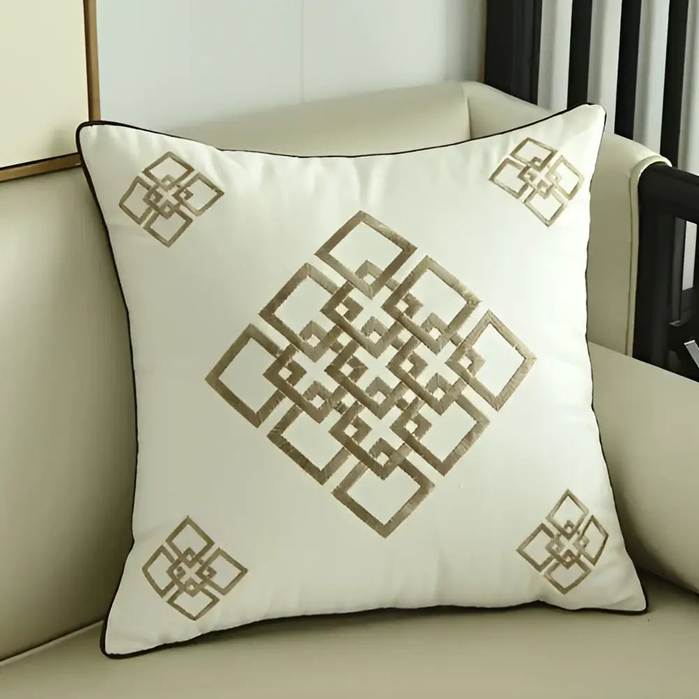 White Horse Pillowcase Cover