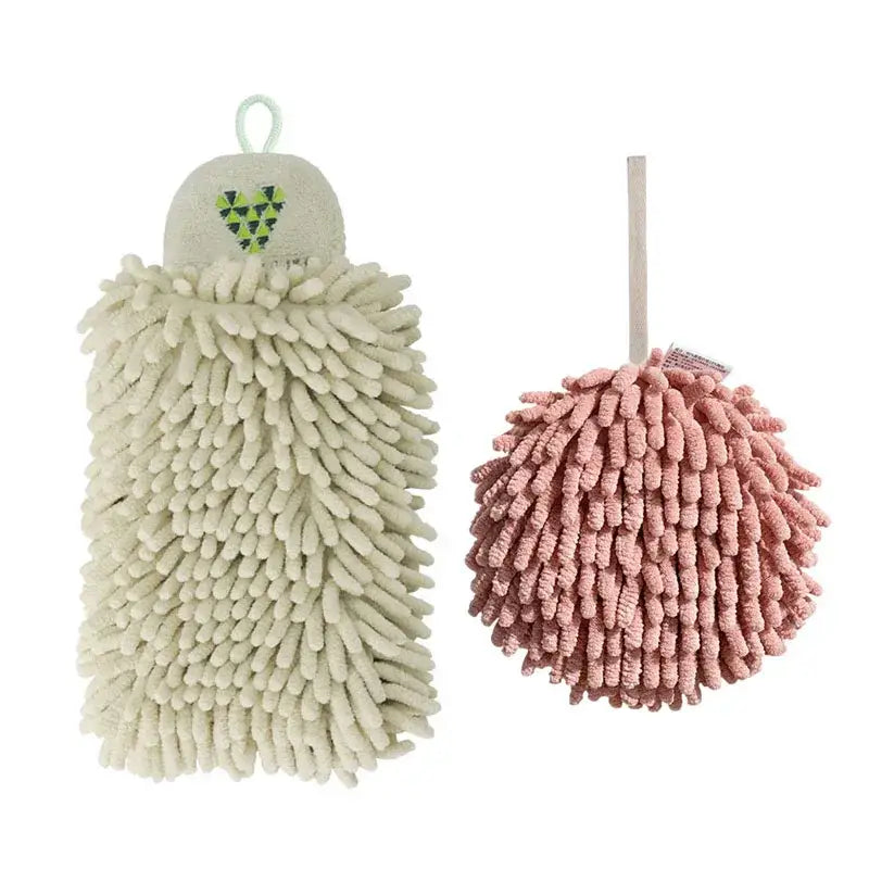 Microfiber Green Hand Towel