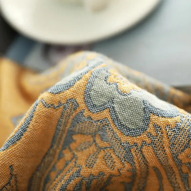 Mustard Cotton Summer Quilt