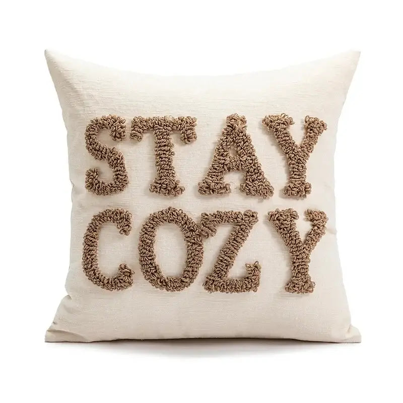 Red Snowman Pillow Cover