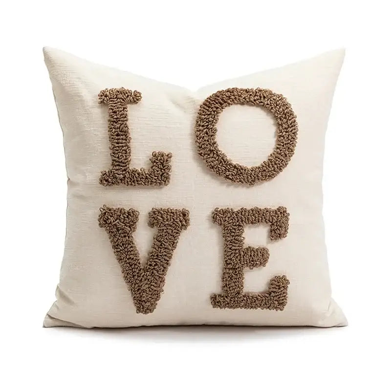 Red Snowman Pillow Cover