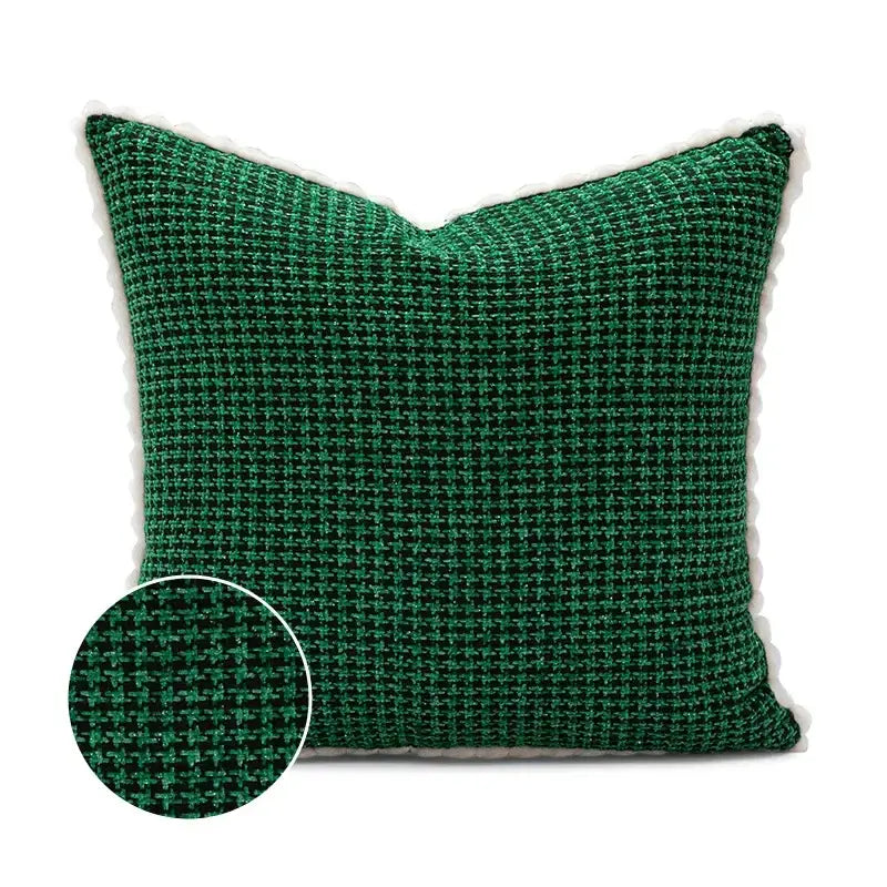 Red Snowman Pillow Cover