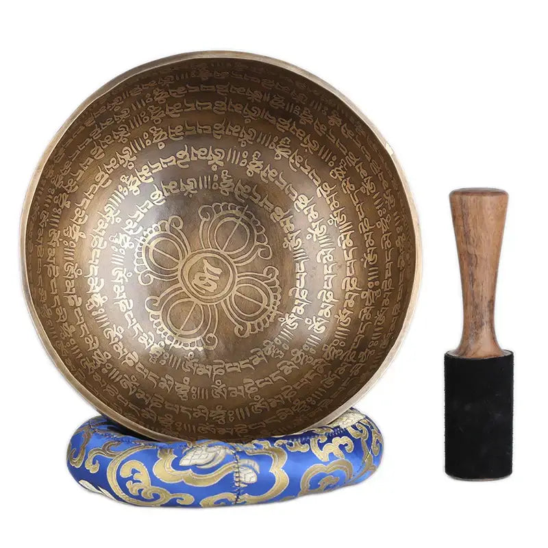 Gold Tibetan Singing Bowl