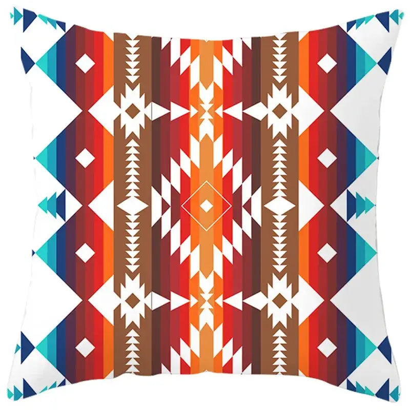 Geometric Boho Pillow Cover