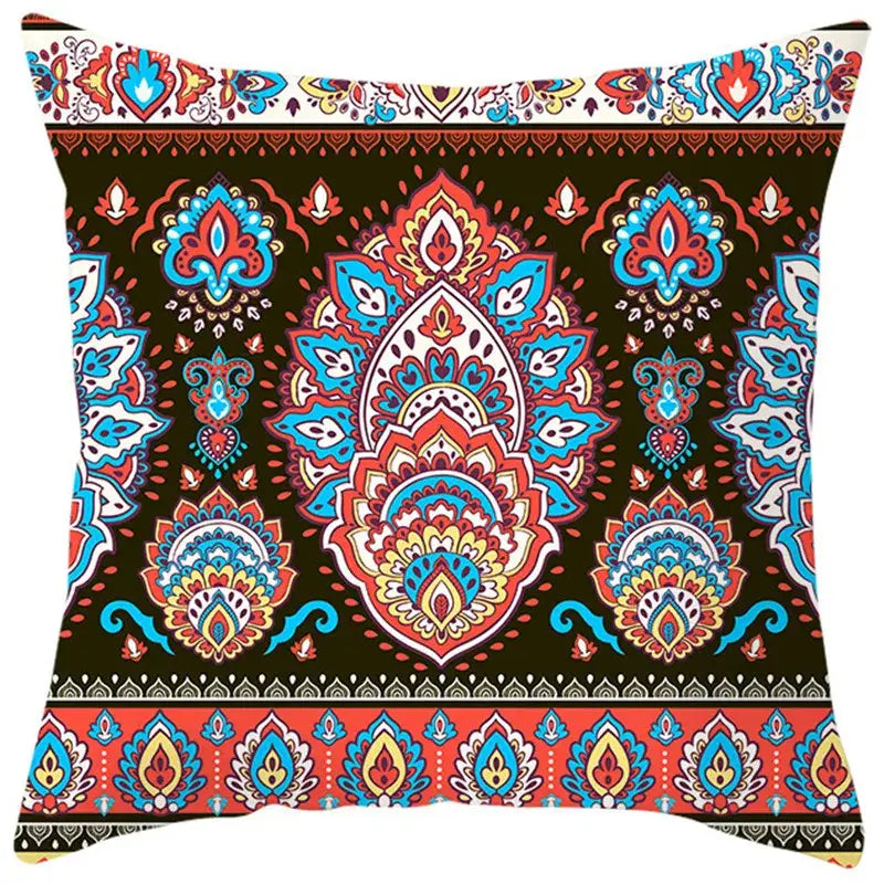 Geometric Boho Pillow Cover