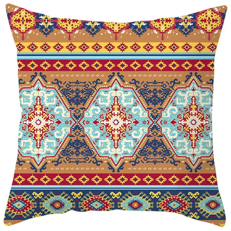Geometric Boho Pillow Cover