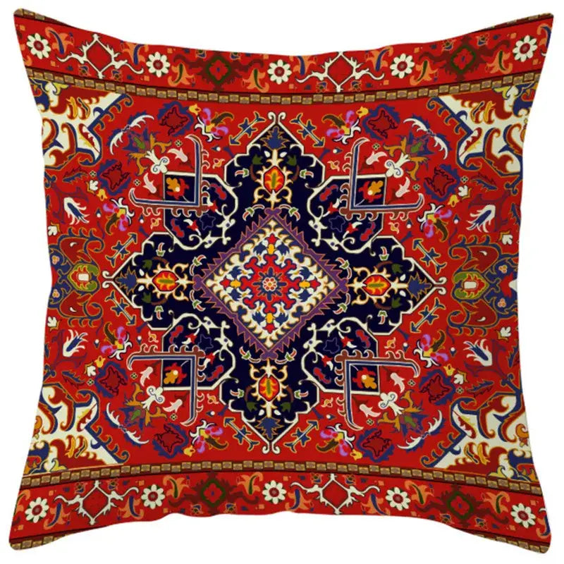 Geometric Boho Pillow Cover