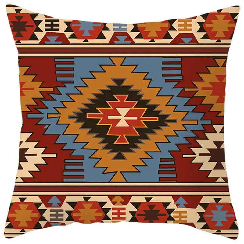 Geometric Boho Pillow Cover