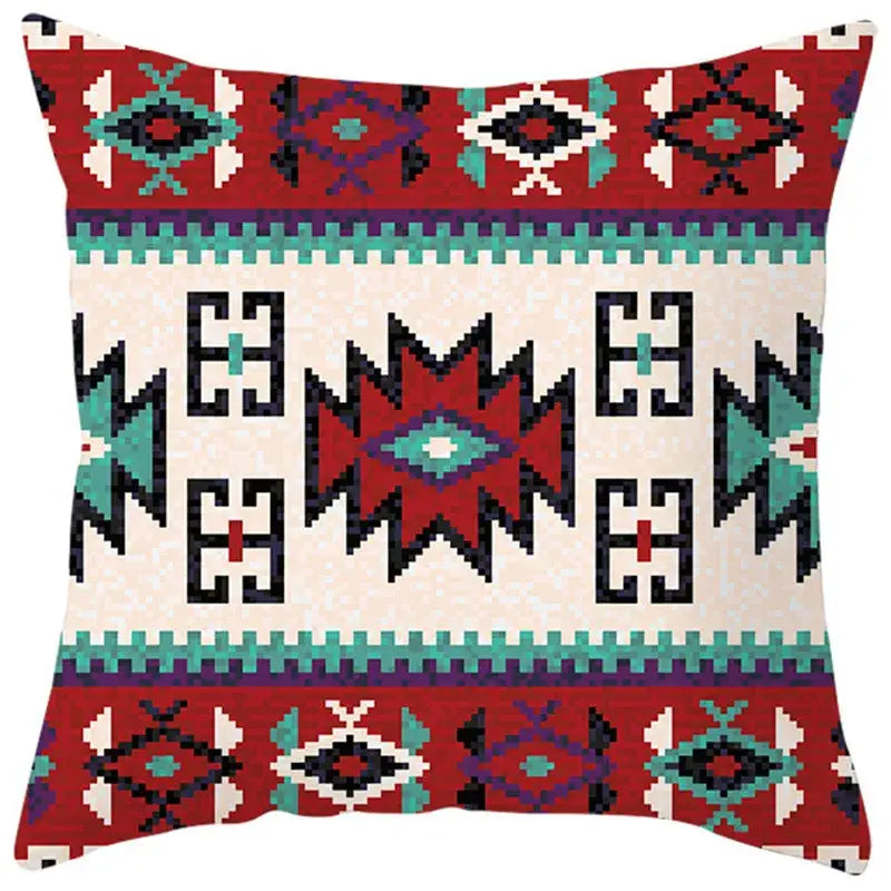 Geometric Boho Pillow Cover