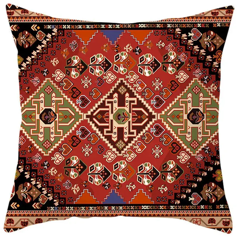 Geometric Boho Pillow Cover