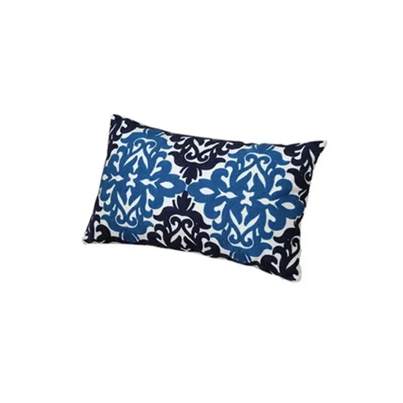 Floral Canvas Pillow Case