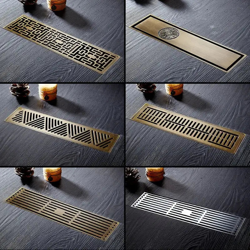 Antique Brass Floor Drain
