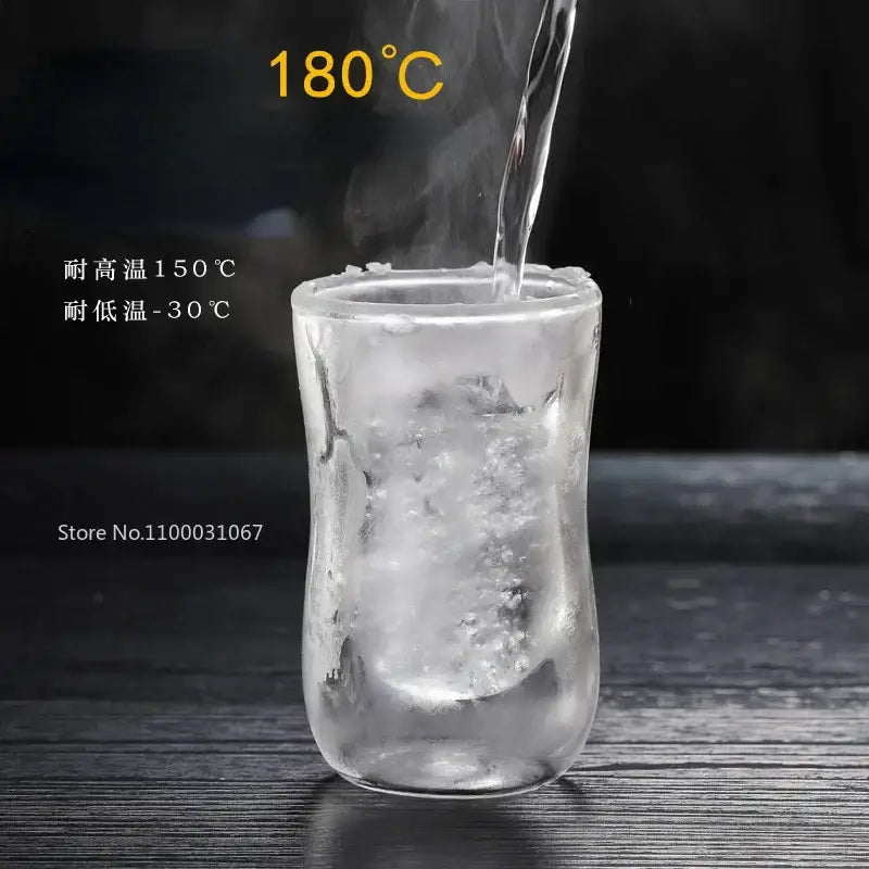 Clear Glass Tea Cups
