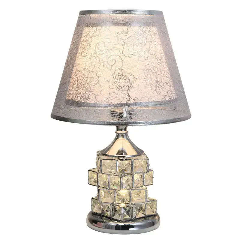 Gold Crystal Lace Detailing Table Lamp