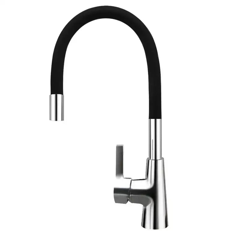 Red Chrome Kitchen Faucet
