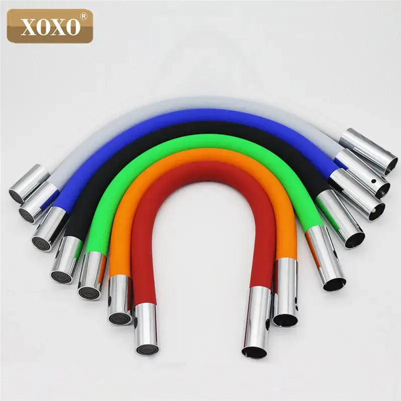 Red Chrome Kitchen Faucet
