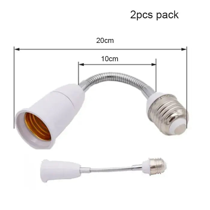 White Gold Lamp Adaptor