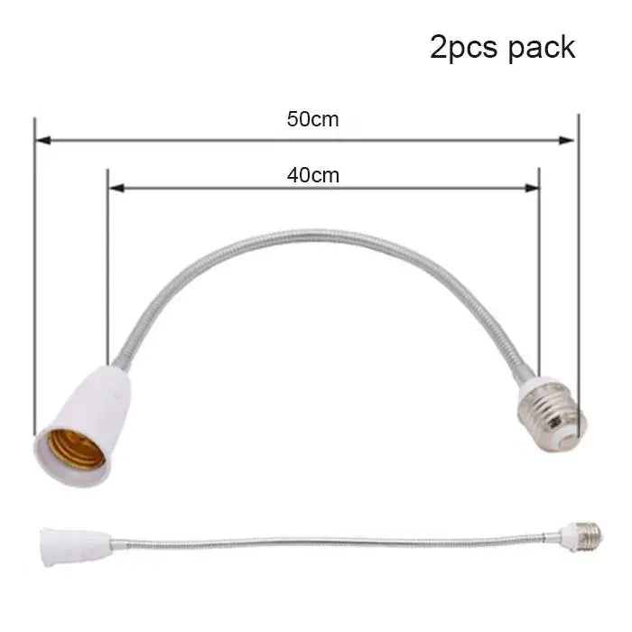 White Gold Lamp Adaptor
