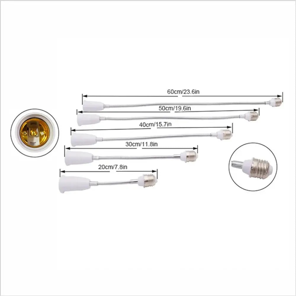 White Gold Lamp Adaptor
