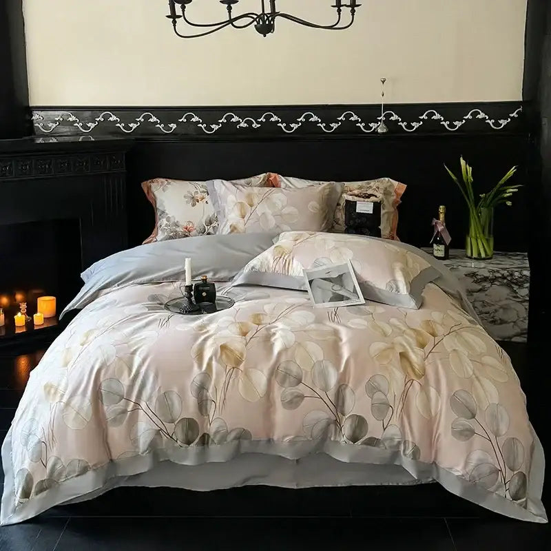 Cream Caramel Cotton Bedding