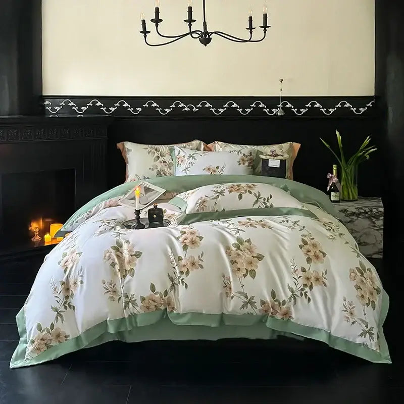 Cream Caramel Cotton Bedding