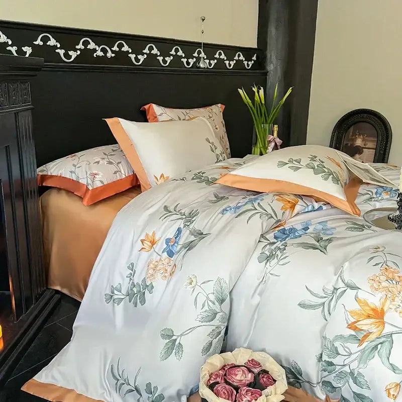 Cream Caramel Cotton Bedding