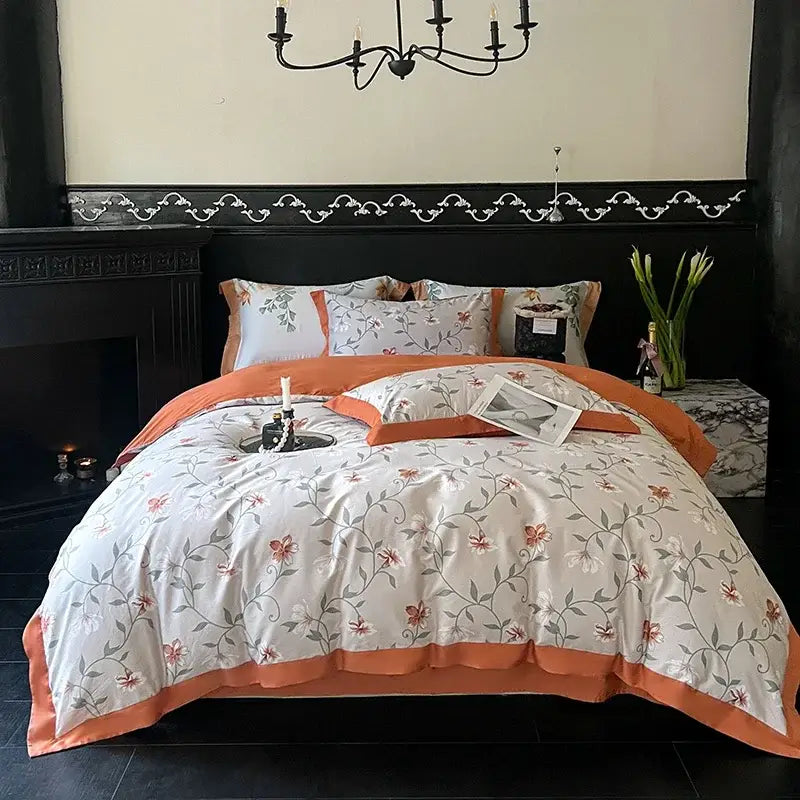 Cream Caramel Cotton Bedding