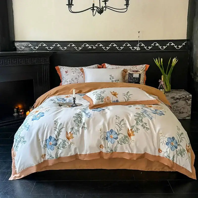 Cream Caramel Cotton Bedding