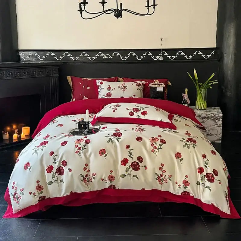 Cream Caramel Cotton Bedding