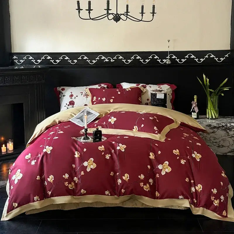 Cream Caramel Cotton Bedding